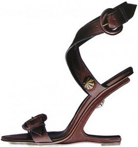 Heel less heels are a spring 2011 shoe fashion trend