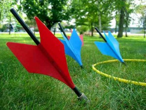 Jarts and other backyard games are a great addition to your cookout