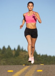 A spring fitness tip is to buy new workout and running clothing