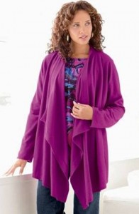 Wearing layers is a slimming fashion tip