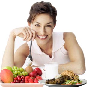 Tips to help you look younger include eating healthy.