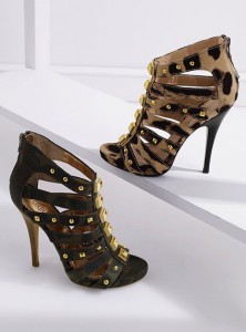 Miliary styling is a spring shoe fashion trend