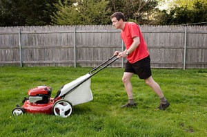 A sign of Spring is the sound of lawn mowers