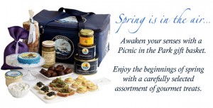 Order a gourmet feast for you spring picnic