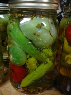 Get creative with the pickled vegetables in your Bloody Mary ingredients