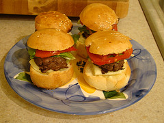 Sliders are in the top ten easy hors d'oeuvres