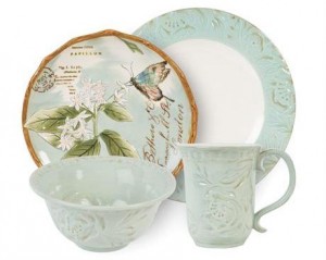 botanic dishware