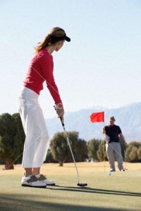 One of the top ten trendy golf fashions