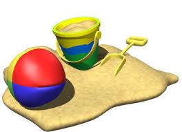 Beach toys are in the top ten things to pack for a beach vacation