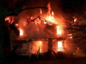 Fire is one of the top ten dangers in your home
