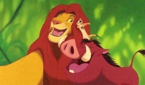 The Lion King is one of the top ten animated movies