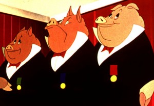 Animal Farm is one of the top ten animated movies