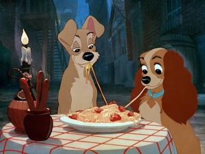 Lady and the Tramp is one of the top ten animated movies