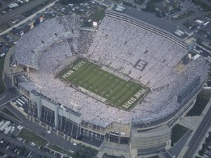 One of the top ten football stadiums