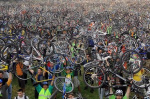 Biking is one of the top ten ways to get in touch with nature