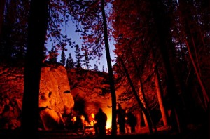 Camping is one of the top ten ways to get in touch with nature