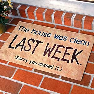 One of the top ten tips for keeping your house clean