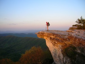 Hiking is one of the top ten ways to get in touch with nature