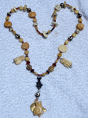 Handmade necklace is one of the top ten easy crafts