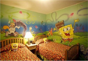 One of the top ten character theme kids rooms