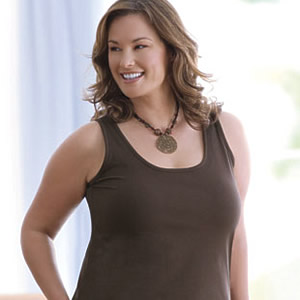 One of the top ten plus size models