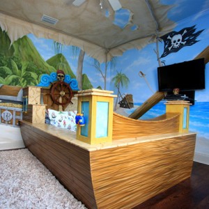 One of the top ten character theme kids rooms