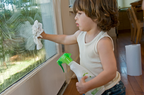 One of the top ten household chores list items
