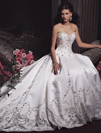 One of the top ten wedding day looks