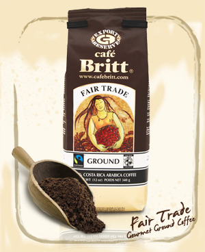 Cafe Britt coffees