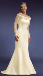 One of the top ten wedding day looks