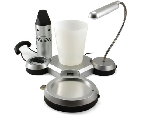A list of the top ten geeky desktop gadgets