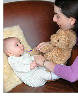 One of the top ten ways to help baby brain development