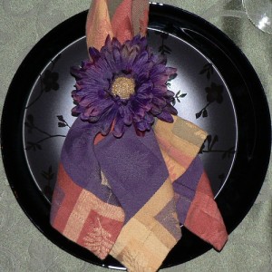 One of the top ten ways of folding napkins