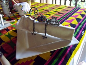 One of the top ten ways of folding napkins