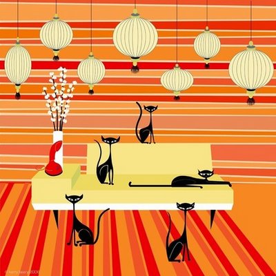 One of the top ten hip retro decorating ideas