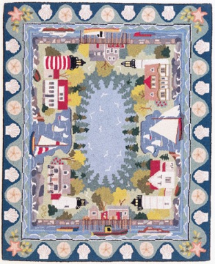 One of the best of creative floor coverings