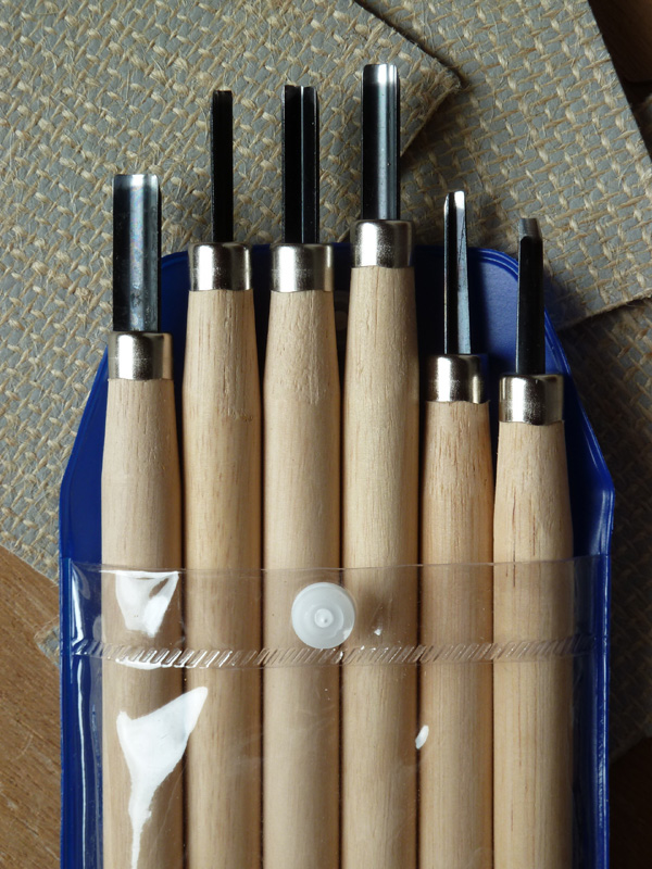 Block carving tooks