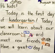 A list of the top ten kindergarten transition tips