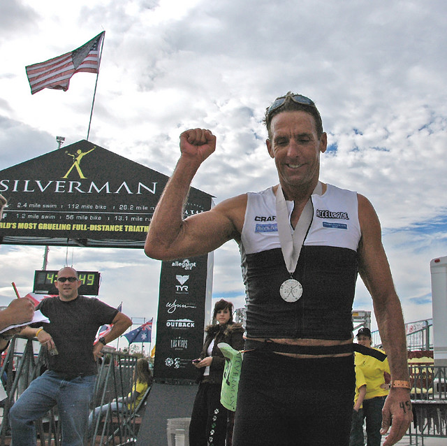 One of the top ten ironman triathletes