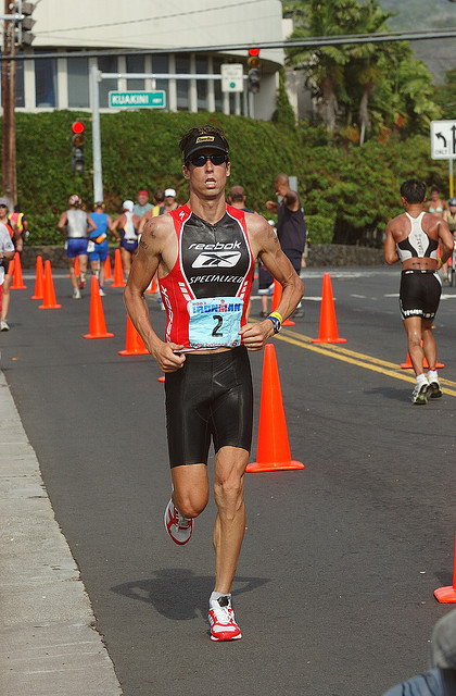 One of the top ten ironman triathletes