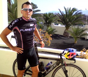 One of the top ten ironman triathletes