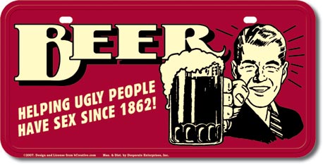 One of the top ten ways to wear your beer