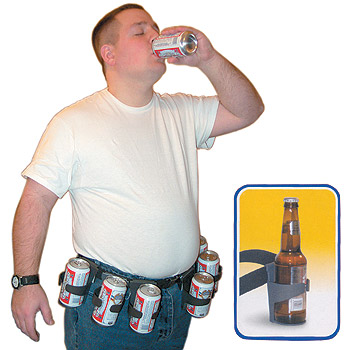 A list of the top ten ways to wear your beer