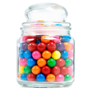 A list of the top ten decades in candy