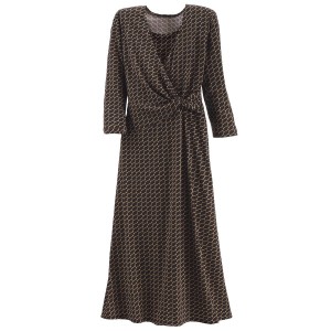 brown dress