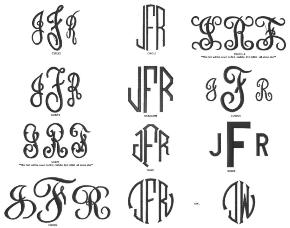 One of the best of preppy monogrammed gifts