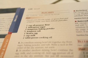 basic cooking skills printed recipe