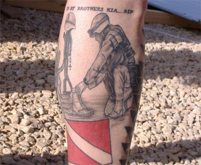 One of the top ten military tattoo designs