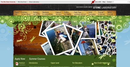 One of the top ten university websites