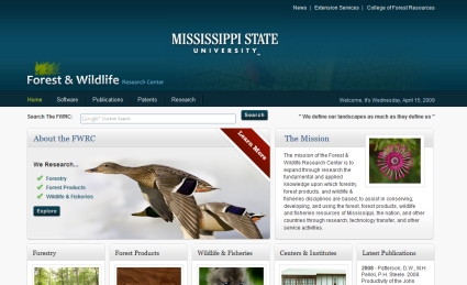One of the top ten university websites